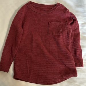 Pocket long sleeve shirt, 3T